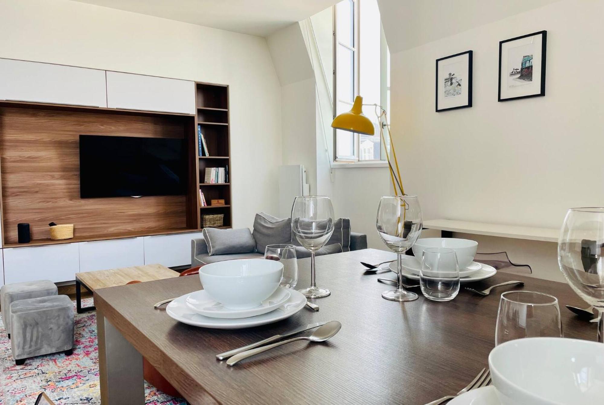 Apartment L Echappee Rochelaise - Hypercentre Parking Prive